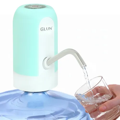 Image of GLUN AUTOMATIC PORTABLE WATER DISPENSER PUMP TYPE-C RECHARGEABLE