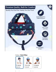 GLUN® Baby Head Safety Helmet