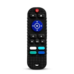 GLUN BPA Free Silicone Remote Shape Teether (Pack of 1)