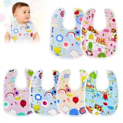 GLUN® Cute Print Baby bibs
