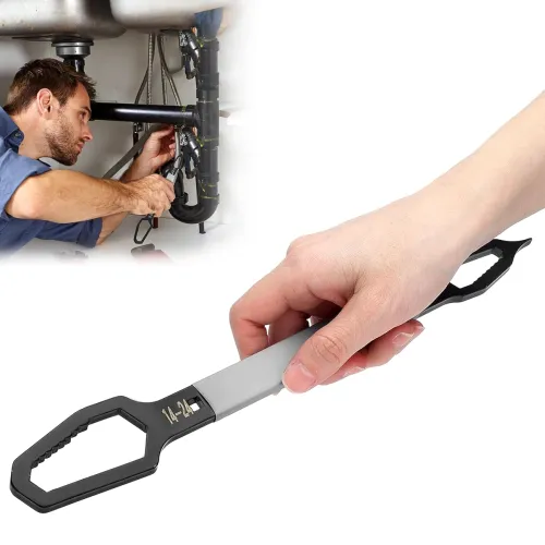 Image of GLUN® Double End Plum Combination Wrench, Metal Multi-Function Universal Special Shaped Wrench Pack of 1