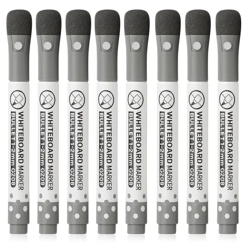 Image of GLUN® Eraseable Board Markers 8Pcs