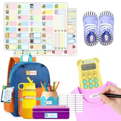 GLUN® Jambo Pack Name Stickers – 156 Pcs