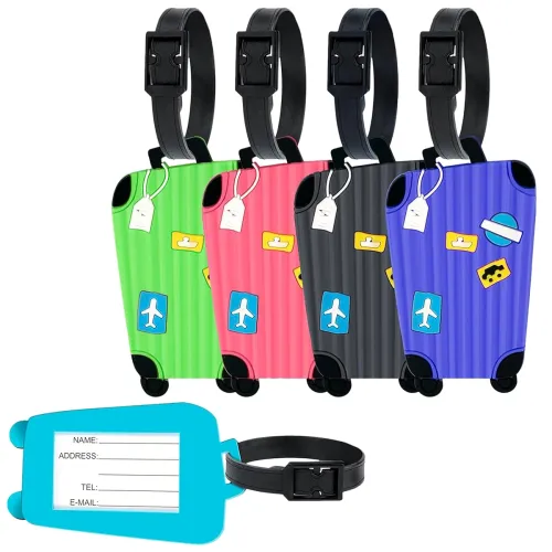 Image of GLUN® Luggage Tags for Suitcases