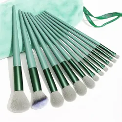 GLUN® Metallic 13Piece Makeup Brushes 