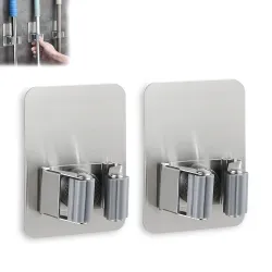 GLUN® Mop or Broom Holder, Pack of 2