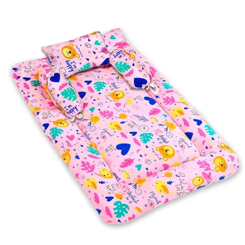 Image of GLUN Newborn Baby Cotton Bedding Set 4 Pieces