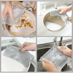 GLUN® Non-Scratch Wire Dish Cleaning Towel