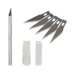 GLUN® Detail Pen Knife With 5 Interchangeable Sharp Blades