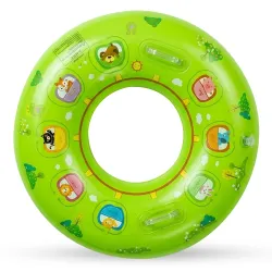 GLUN® Premium Inflatable Baby Water Play Mat with Floating Sea Animal Toys