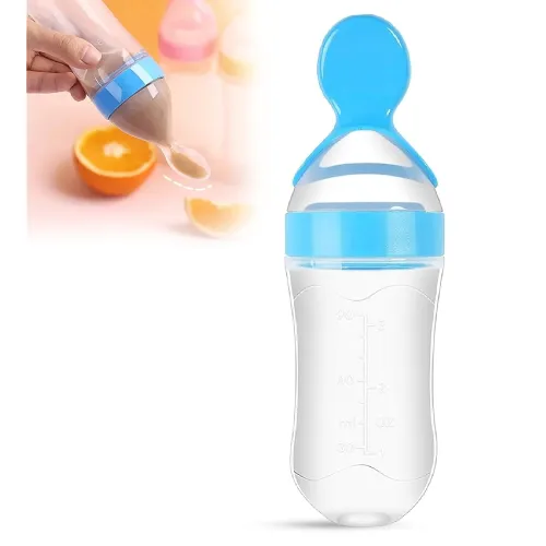 Image of GLUN Silicone Baby Feeding Bottle Pack of 1