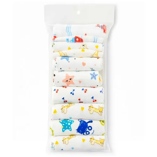 Image of GLUN® Soft Premium Baby Washcloth Po8