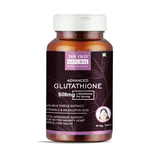 Image of Glutathione 600mg Antioxidant Tablets (30 Veg Tabs)