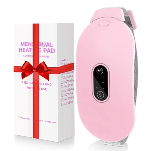 Image of Glyduny Wireless Heating Pad Period Cramp Massager Portable Thermal