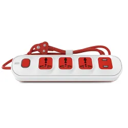 GM 3251 4 Way Extension Board with 2 USB Port