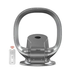 GM Artic Wind Bladeless Personal Fan with Digital Display, Remote Access, Purifies Air & Eliminates Odour, 9-Speed BLDC Motor, Wi-Fi Control, Table/Wall Mount, 8 Hours Timer, 25-Month Warran...