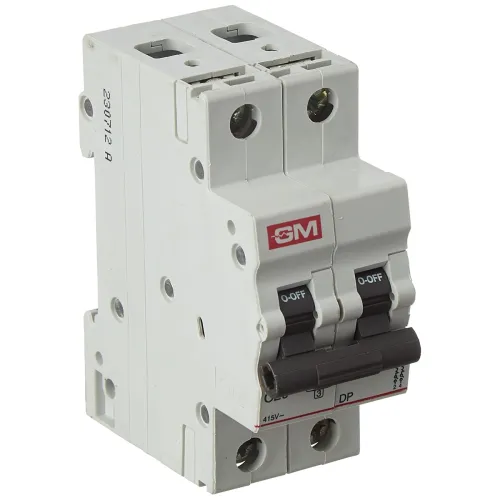 Image of GM MCB 20A DOUBLE POLE 'C' TYPE