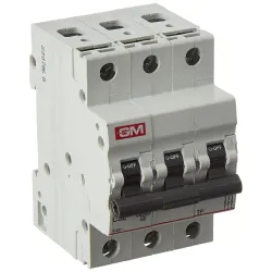 GM MCB 32A TRIPLE POLE C TYPE