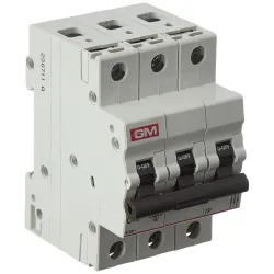 GM MCB 40A TRIPLE POLE C TYPE