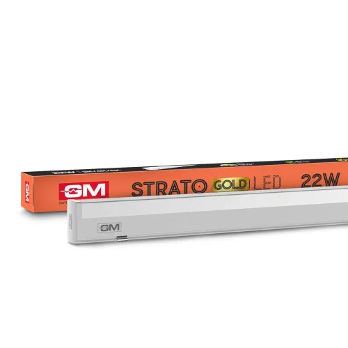 Image of GM Strato Gold 22W LED Batten Tube Light