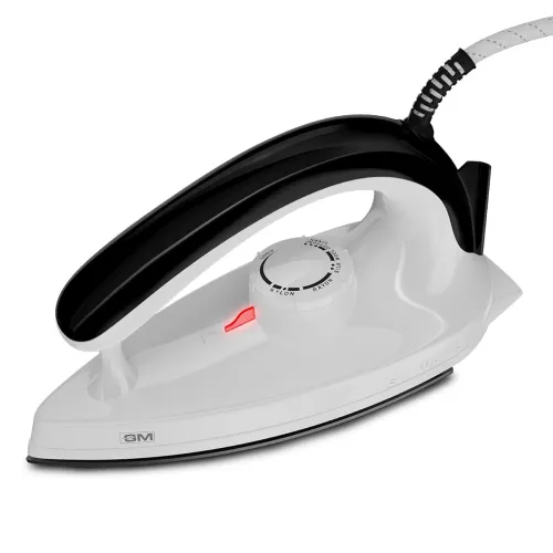 Image of GM Wave 1000W Non-Stick Dry Iron – Black