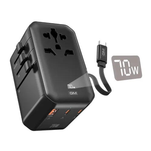 Image of GM G+ 70W TravelEase Pro Travel Adapter with Display