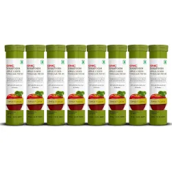 GNC Apple Cider Vinegar Effervescent Tablets, 15x8 Pack