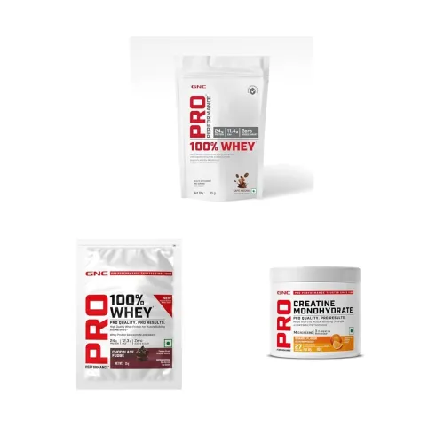 Image of GNC Mocha Strength Stack Protein Creatine Electrolytes Combo