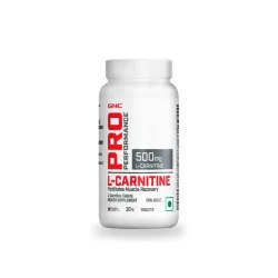 GNC Pro L-Carnitine 500mg – Fat Metabolism & Recovery (30 Tabs)