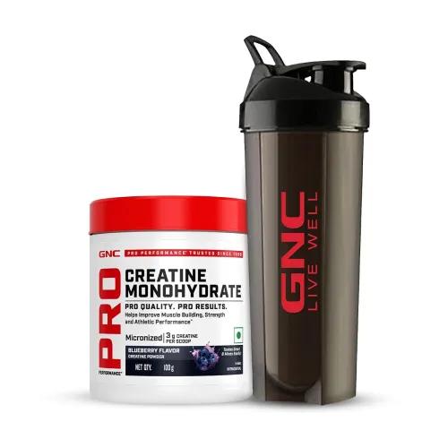 Image of GNC Pro Performance Creatine Monohydrate with Black Shaker- 3000mg Creatine Per