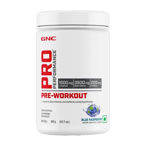 Image of GNC Pro Performance Pre Workout (360 g, Blue Raspberry)