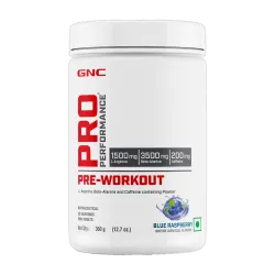 GNC Pro Performance Pre Workout (360 g, Blue Raspberry)