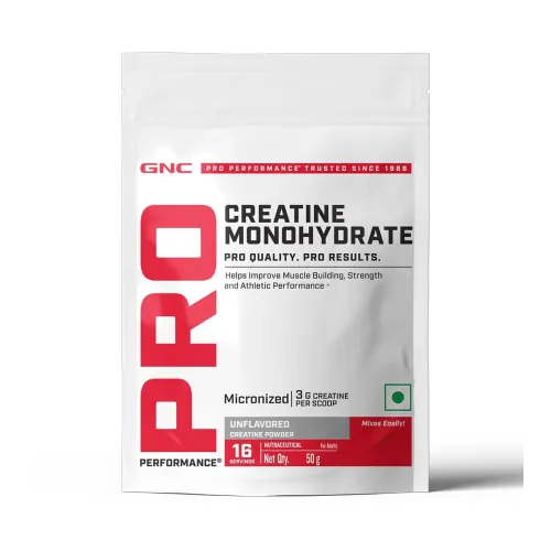 Image of GNC Pro Performance Pure Micronized Creatine Monohydrate 50g