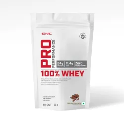 GNC Pro Performance 100% Whey Protein Powder | 35 Gm | 1 Serving | Boosts Strength & Endurance | Builds Lean Muscles | F