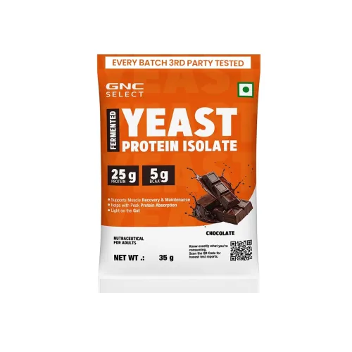 Image of GNC Select Yeast Protein 25g Protein 5g BCAAs Digestive Support