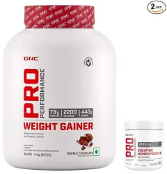 GNC Weight Gainer & Creatine Combo