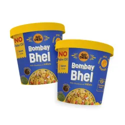 GO DESi Bombay Bhelpuri (Pack of 2 x 100 grams)