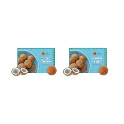 GO DESi Coconut Ladoo, 300 grams, Laddu, Laddoo, Gift for Sister and Brother
