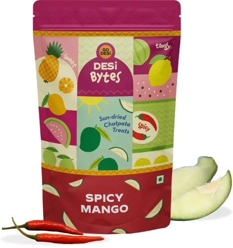 Image of GO DESi Dried Spicy Mango Candy Mango  (200 g)