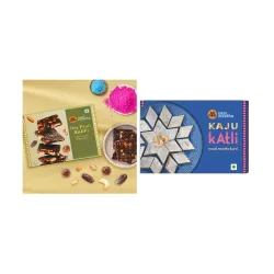 GO DESi Dry Fruits Barfi 200 grams and Dry Fruit Ladoo 200 grams Combo