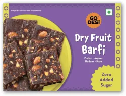 GO DESi Dry Fruits Barfi Box (Burfi) (200 g)