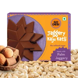 GO Desi Jaggery Kaju Katli 100g