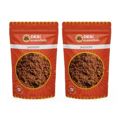 GO DESi jaggery powder (gur/gud), 500g * pack of 2
