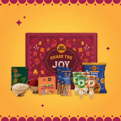 Image of GO DESi Rakhi Gift Hamper 12 Items