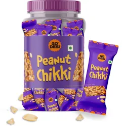 GO DESi Whole Peanut Chikki Bar Pouch  (900 g)