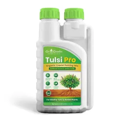 Go Garden Organic Liquid Potting Mixture for Tulsi Plants 250ml | Tulsi fertilizer for tulsi plant Boost Growth, Roots &