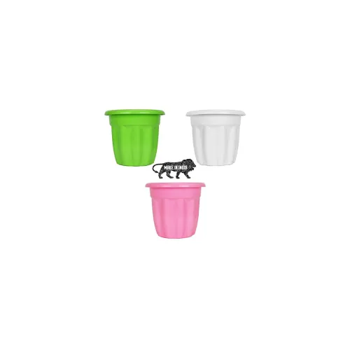 Image of Go Hooked Plastic Garden Planters (set of 3)