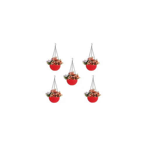 Image of Go Hooked Plastic Hanging Planters