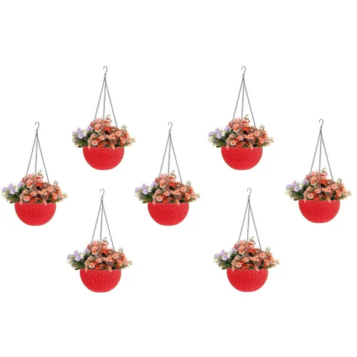 Image of Go Hooked Plastic Hanging Planters