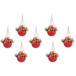 Go Hooked Plastic Hanging Planters
